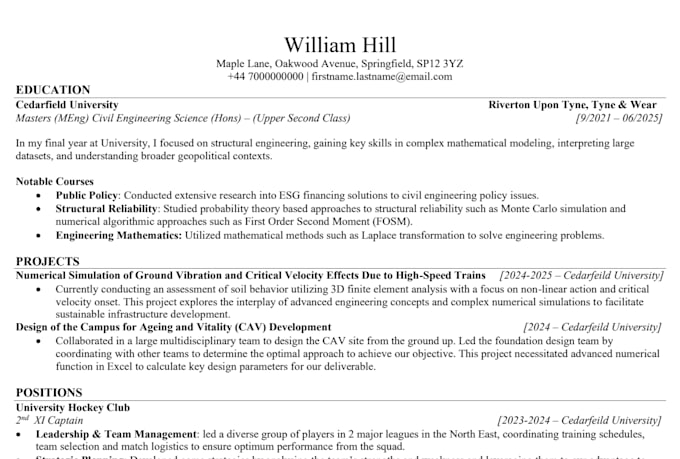 write a job winning CV and tailored cover letter